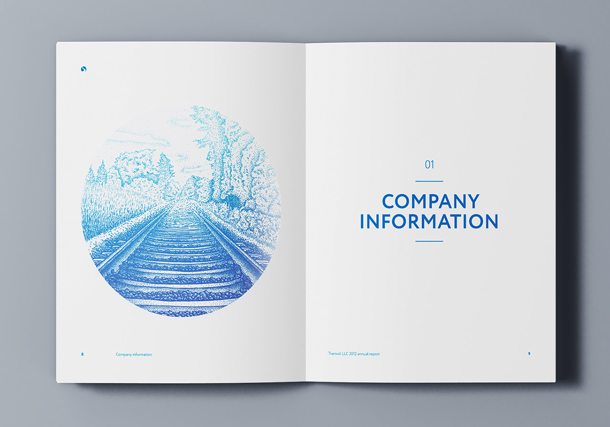 ANNUAL report brochure transoil