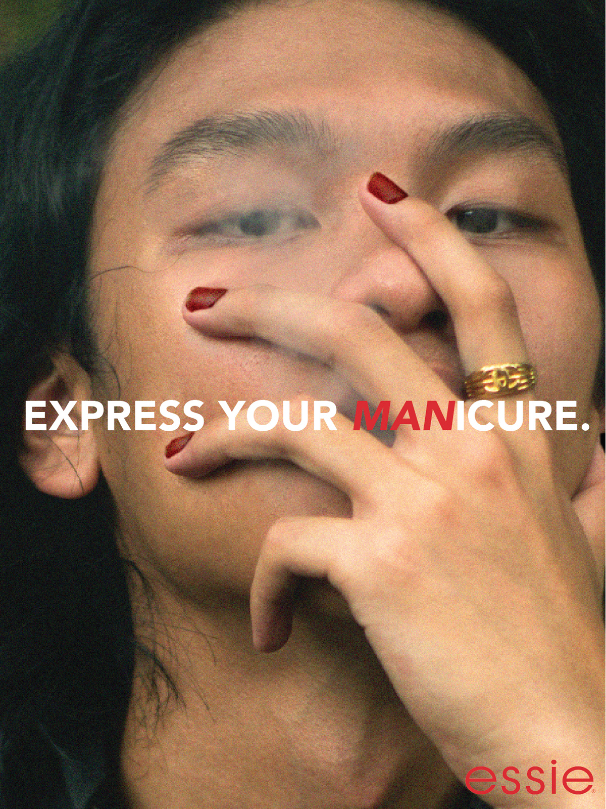 advertisement campaign ESSIE nail polish