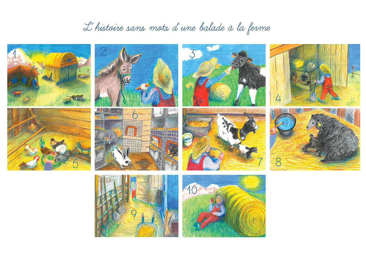 children's book children illustration graphic design  Livre Jeunesse edition Illustrator children illustrations AUTO EDITION illustration jeunesse livre éducatif