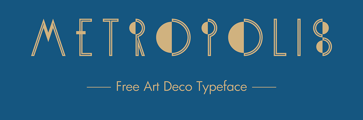 free Typeface art deco fritz lang metropolis fonts 20s deco font