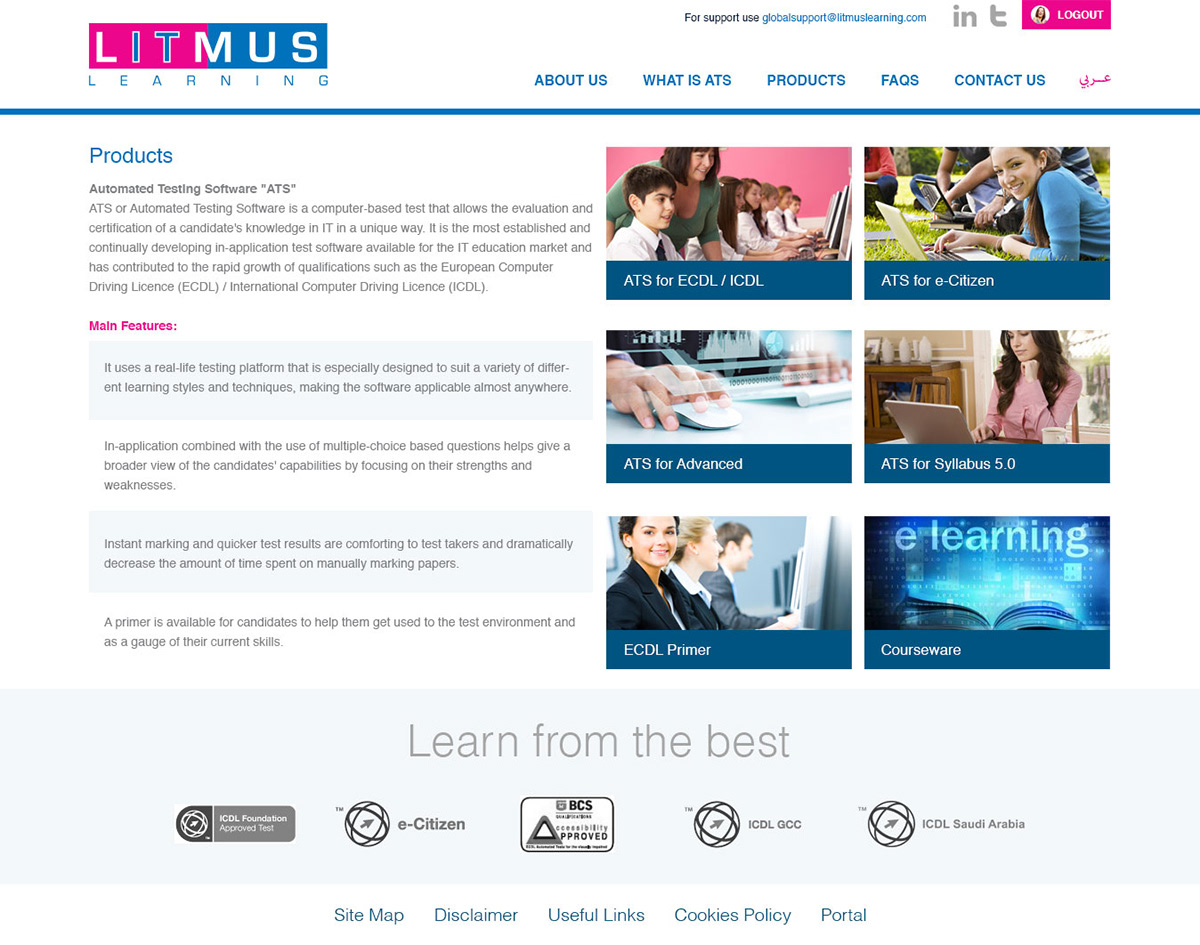 Litmus learning Litmus UK Website