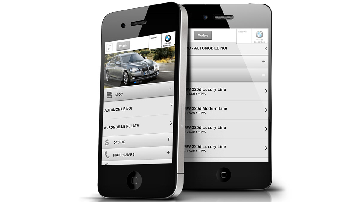 BMW mobile Motor AG mobile website Edmond Enache