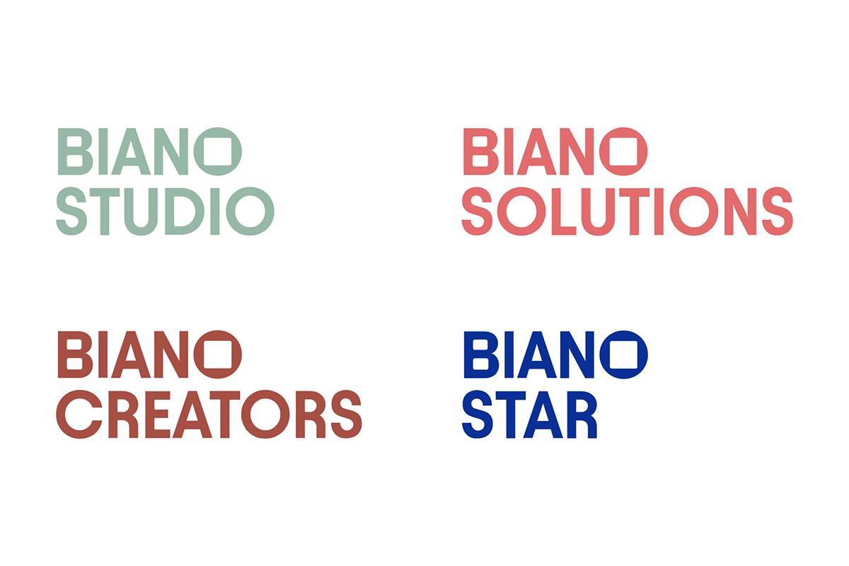 visual identity Figma system biano furniture Startup identity pictogram visual Fun