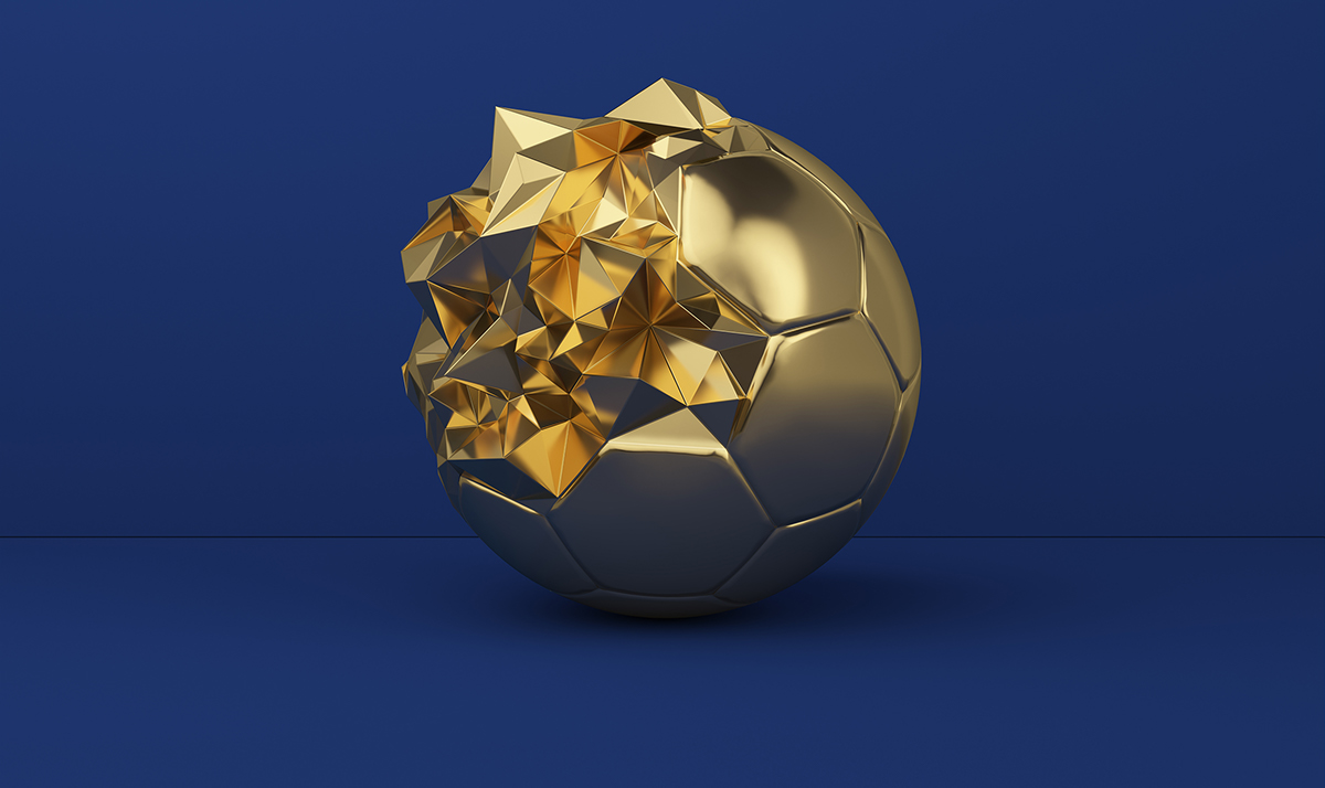 Nike Golden Balls Klein blue nike F.C. football stores 3d print sneakers Players