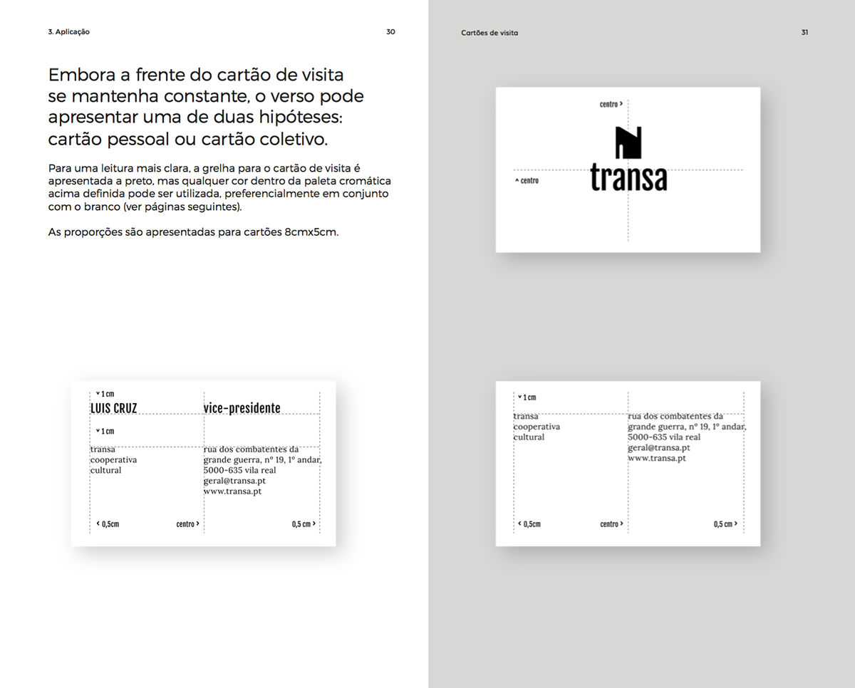 branding  Vila Real Portugal guidelines identity Collective  factory red transa Caetano Veloso
