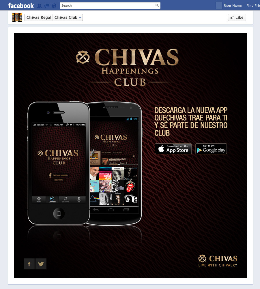 chivas regal pernod ricard Mobile app design publicis venezuela Katiuska Padrón kt1k