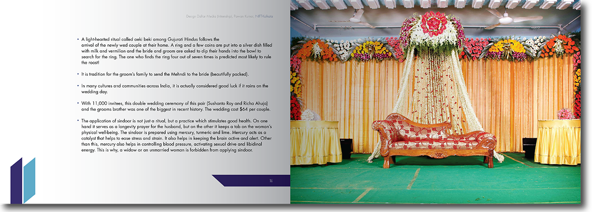 documentation wedding corporate Facts Quotes layouts InDesign Content Writing