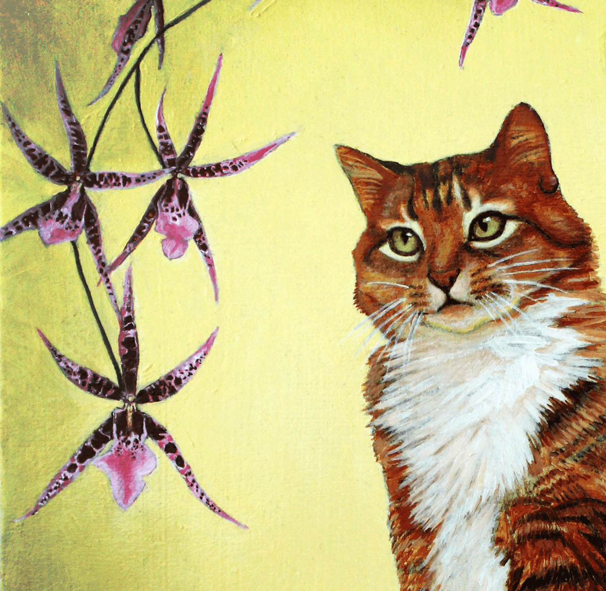 cat portraits Oil Painting