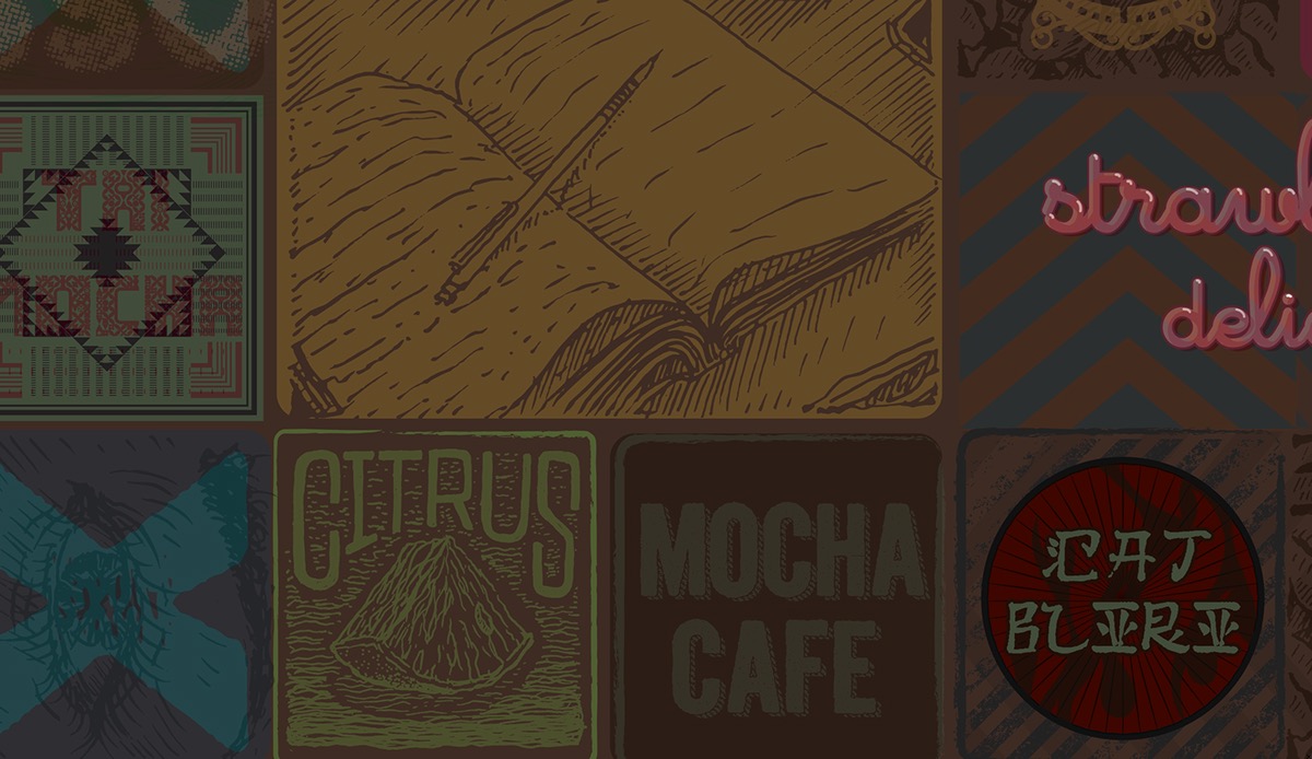 hand drawn typography typography   Coffee coffee shop prince coffee shop kosovo ILLUSTRATION 