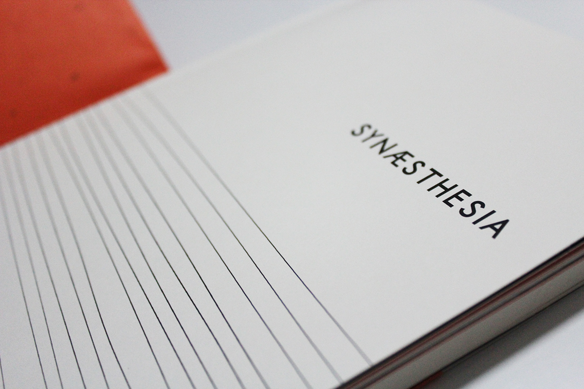 synaesthesia synesthesia orange publication book tactile
