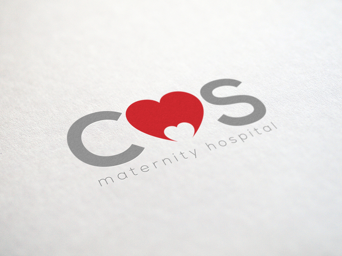 maternity heart logo Logotype brandıng busıness card statıonary