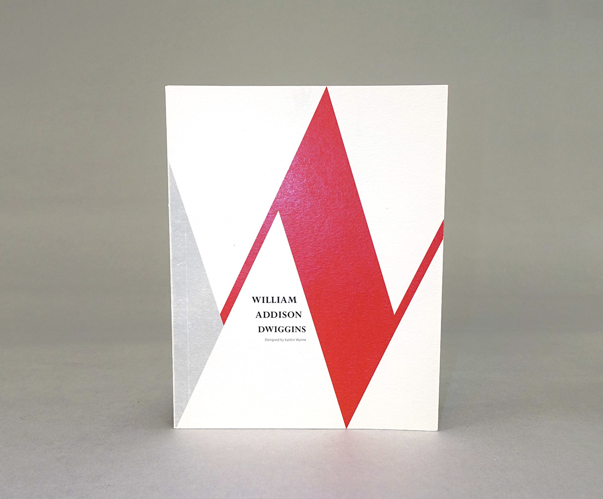 dwiggins type designer hand bound book book design artist book