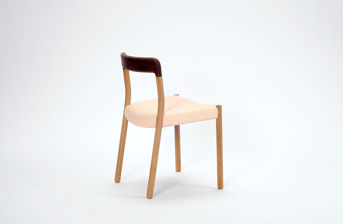oak walnut woodwork chair design furniture leather upholstry
