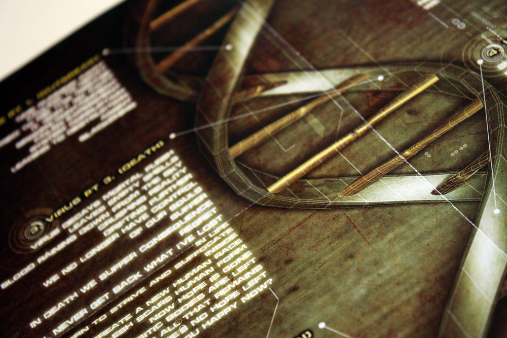 Adobe Portfolio digipack metal poster ep virus doseprod cambion