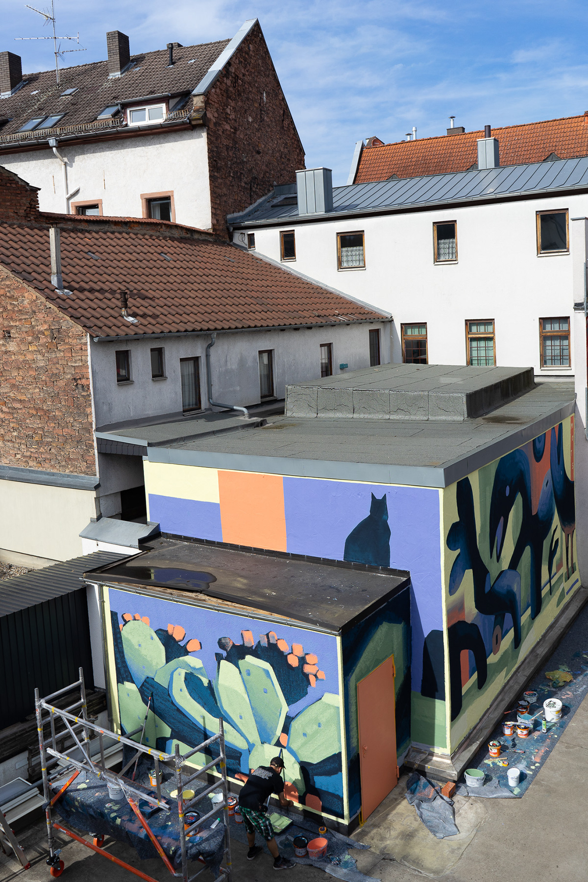 Mural streetart Urbanart Graffiti wall painting mural art Murals aschaffenburg
