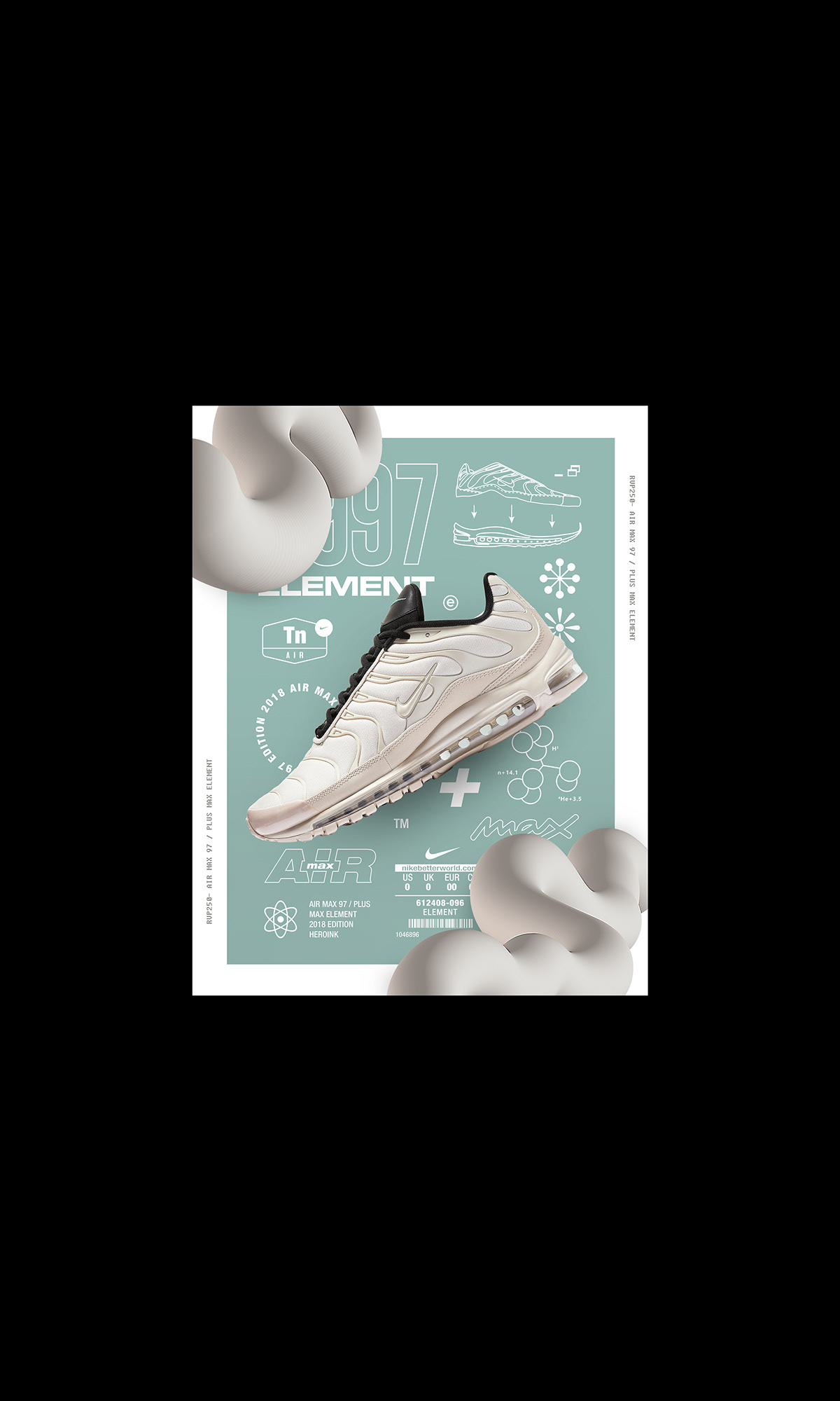 Nike offwhite branding  print sneakers design adidas jordan streetwear Clothing