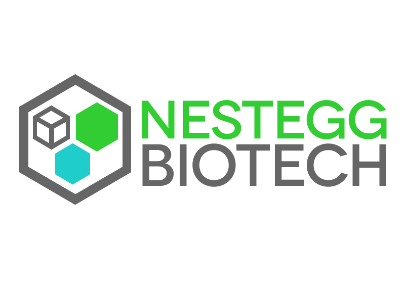 biotech logo carbon geometric
