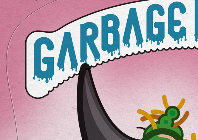 Garbage Pail Kids GPK poster Personal Work