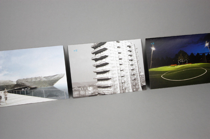 print identity postcards rivets binding Exhibition  LOA+DS Effektive lighthouse glasgow