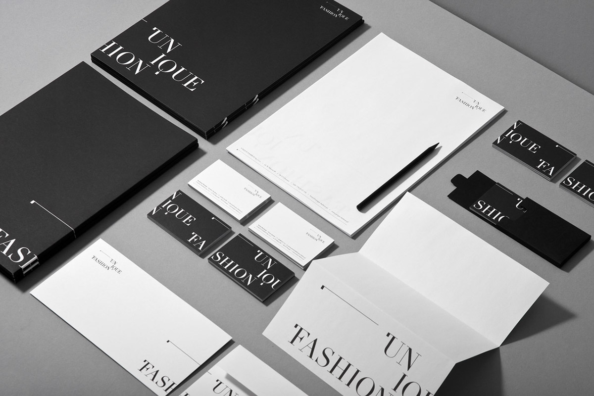 Style Monochromatic Logotype fashion brand catwalk offset typo black White b&w Unique