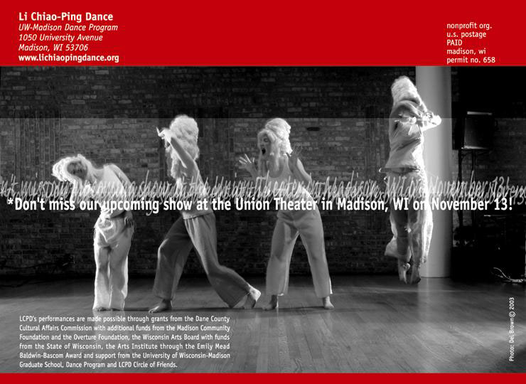 Tarjetones avisos Participaciones arte ballet Compañia de Danza imagen personal Danza contemporánea
