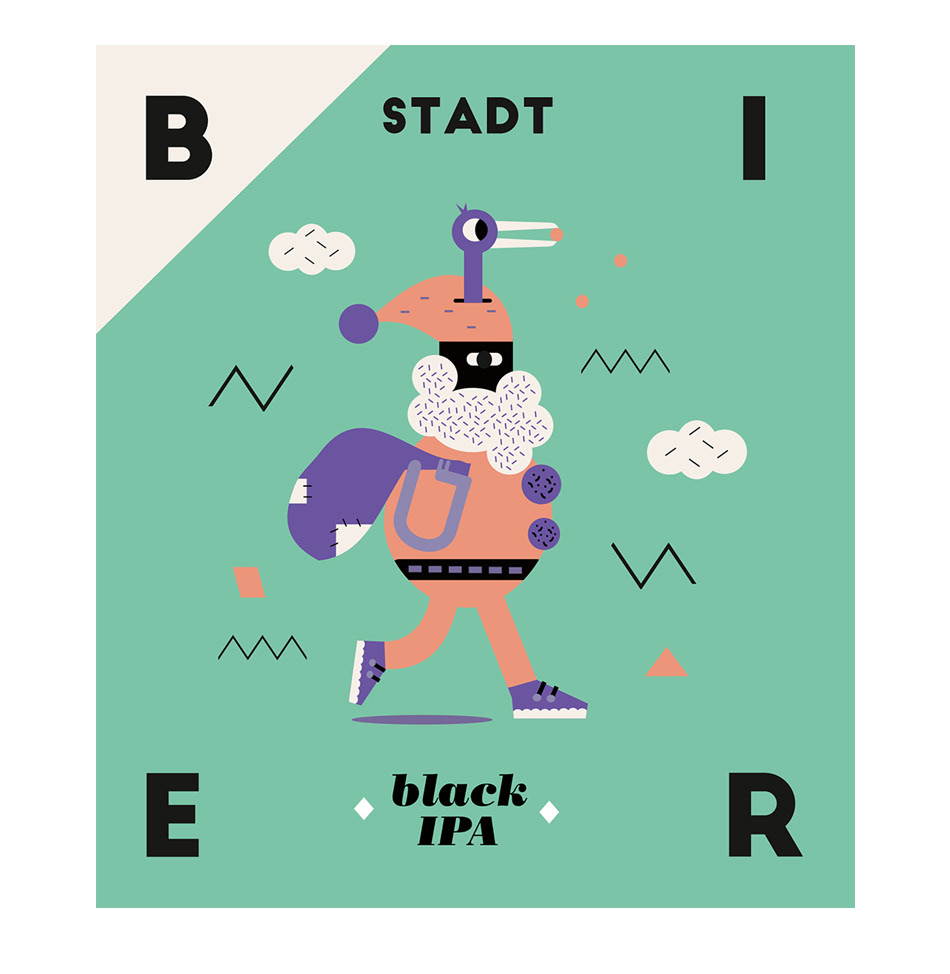 Bier beer beer label bier ettiketten illustrations IPA