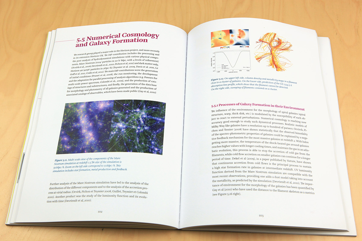 Adobe Portfolio book book design Astrophysics