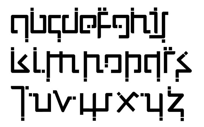 pictocracia Projeto Experimental alfabeto all type