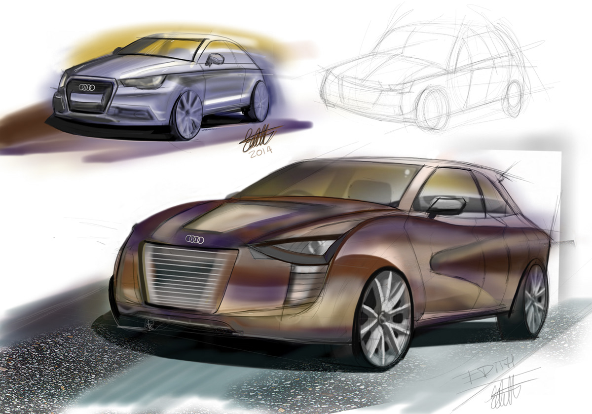 #car #audi #sketch #sketching #Design #ideation #rendering #automobile #sports #sketchbook   #airbrush