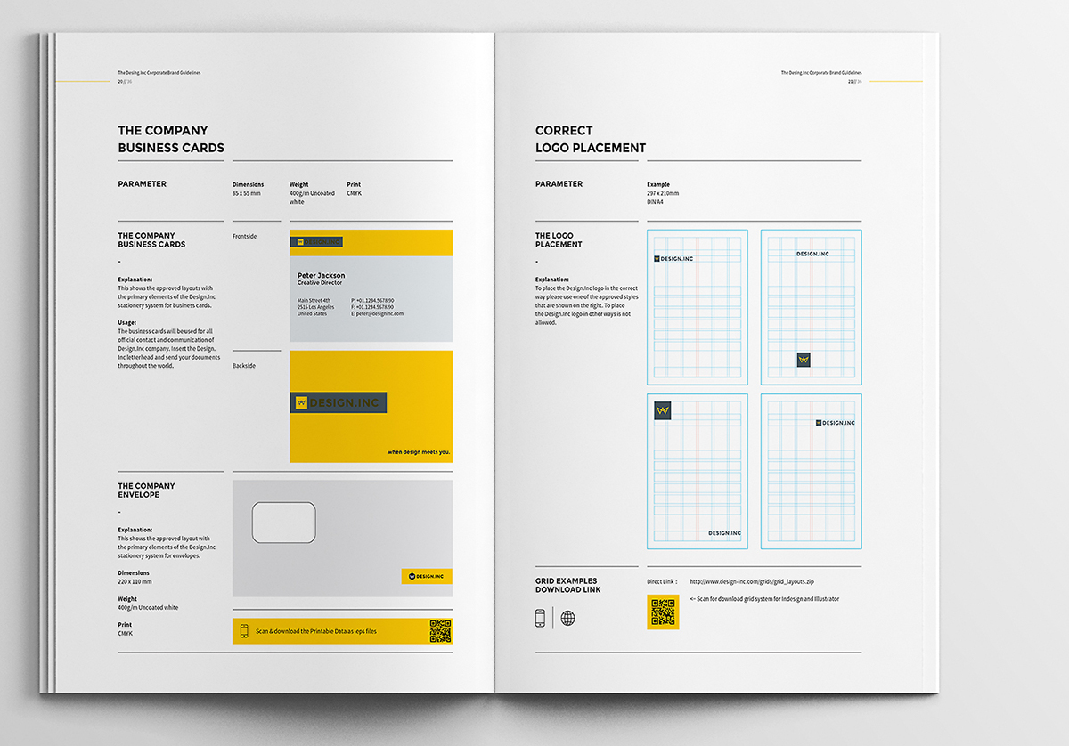 agency brand Guide brandbook bundle colors Corporate Identity egotype guidelines identity infographics manual minimal print Proposal