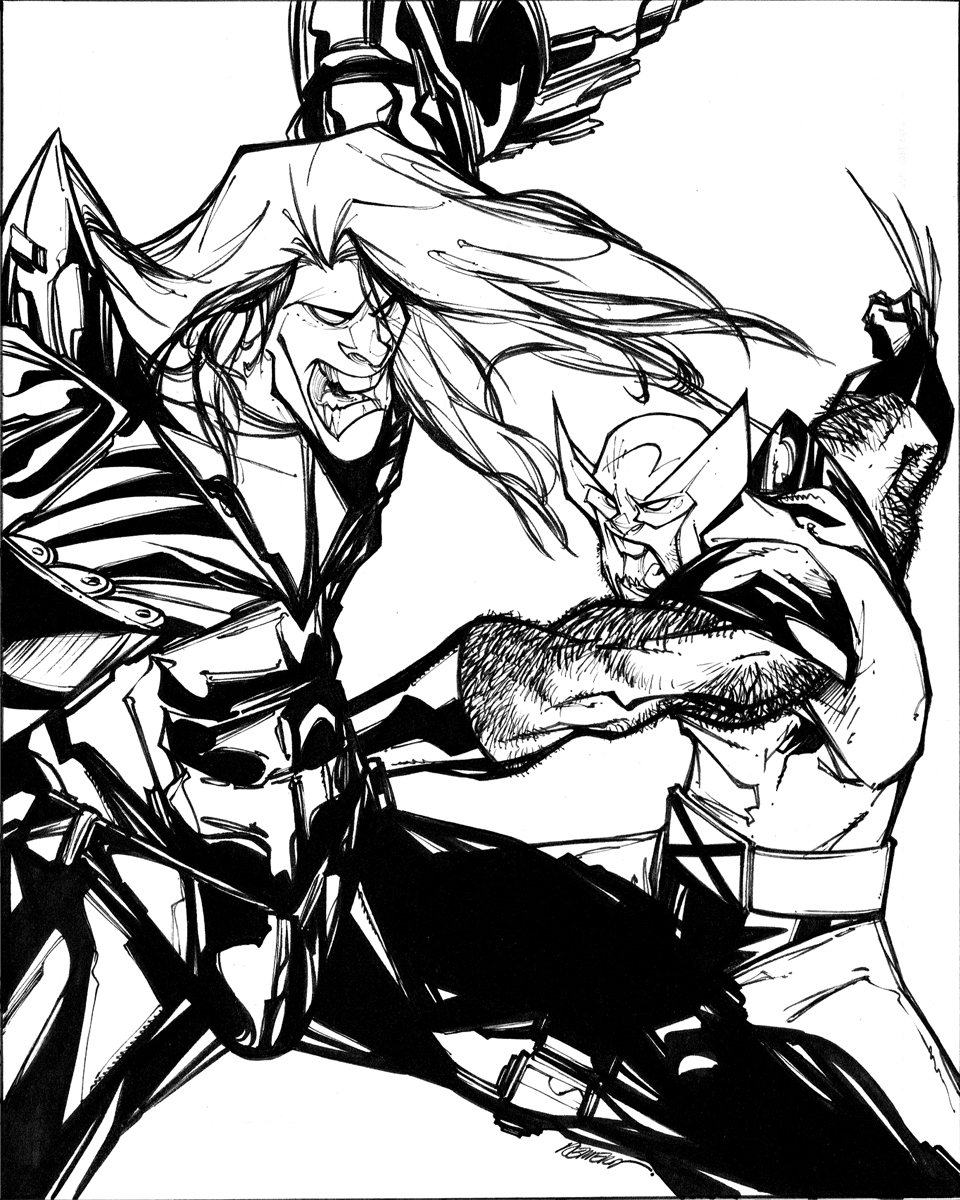 marvel x-men whitefer herrera magneto magik juggernaut genesis bastion cyclops fenix Emma Frost Gladiator Professor X