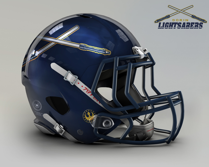 star wars Helmet football league