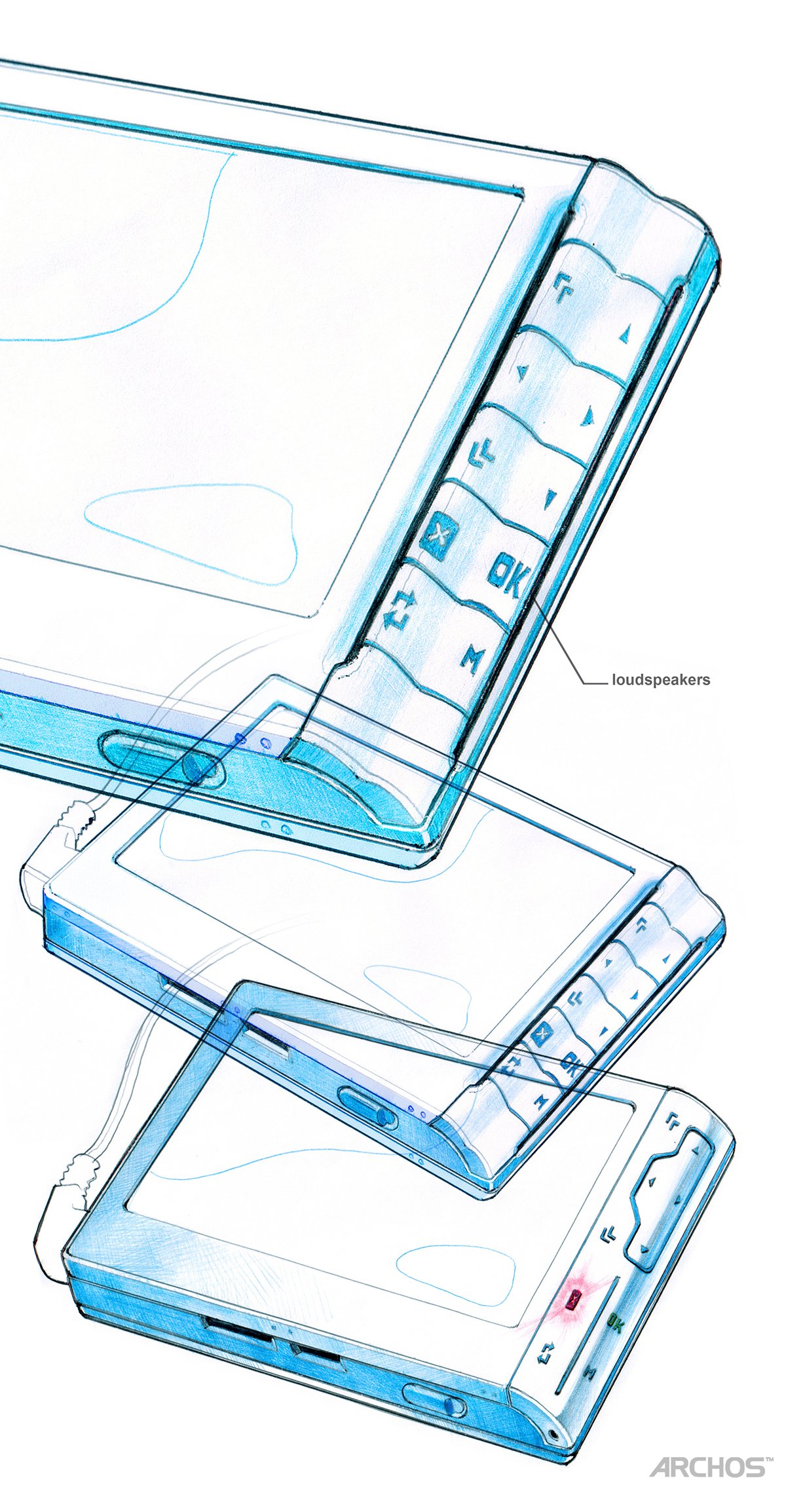 Adobe Portfolio design jewell pen electronic draw sketches