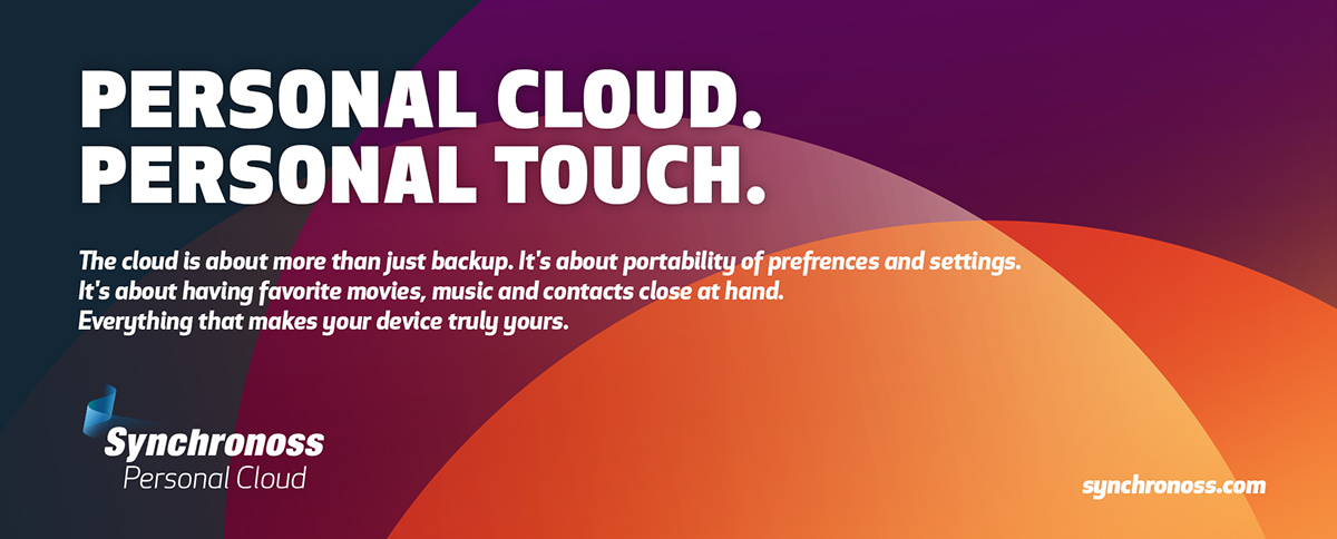 Branding Spot tech video print cloud service info graphics Technology Synchronoss workspace icon design 