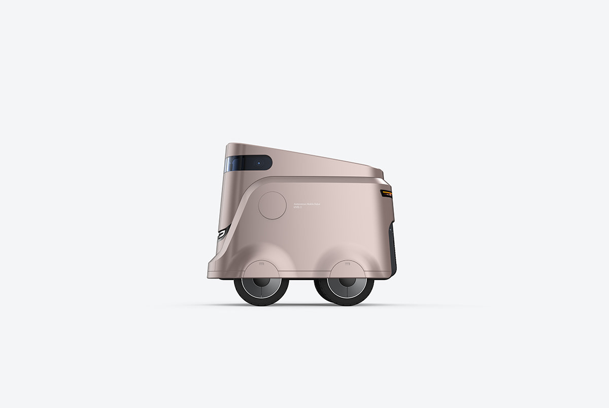 Autonomousus airbnb Bandi navigation robot mobile electric Service design jonggun