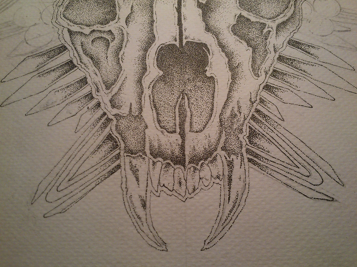 #drawing #artwork #skull #band #hardcore #mchc