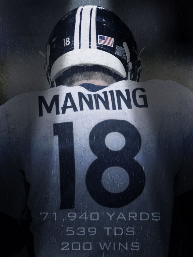 Peyton Manning nfl Football poster sports poster