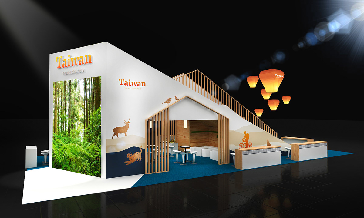 booth design Exhibition  exhibits graphic Show Space  Stand trade Travel