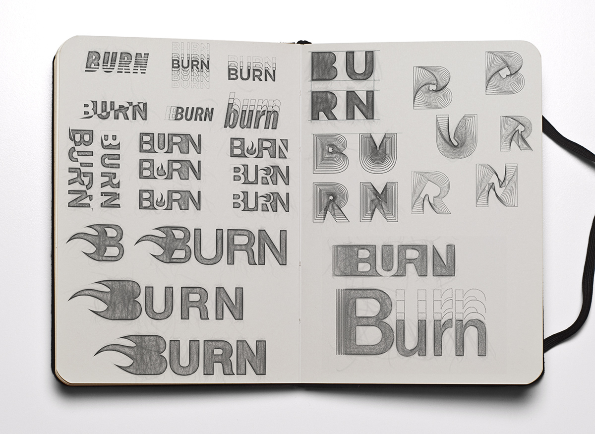 branding  burn energy drink light it up logo Packaging packet design rebranding typography   visual identity