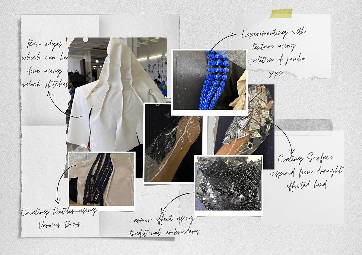 moodboard concpet ideation sketches ILLUSTRATION  pattern making Garment Construction womenswear Menswear fashion design
