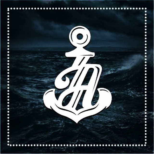 anchor rock metal designgraphic isotype