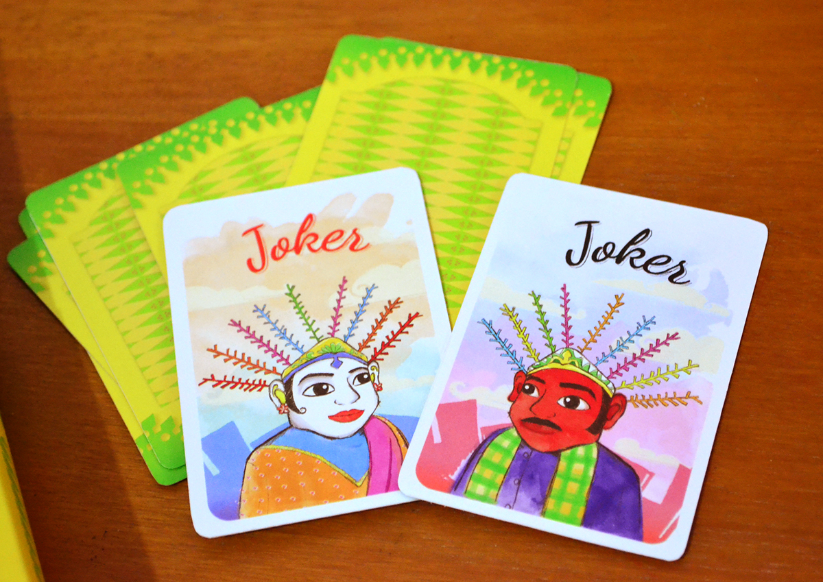 jakarta Playing Cards tourism Games betawi Ondel-Ondel culture indonesia asia wisata