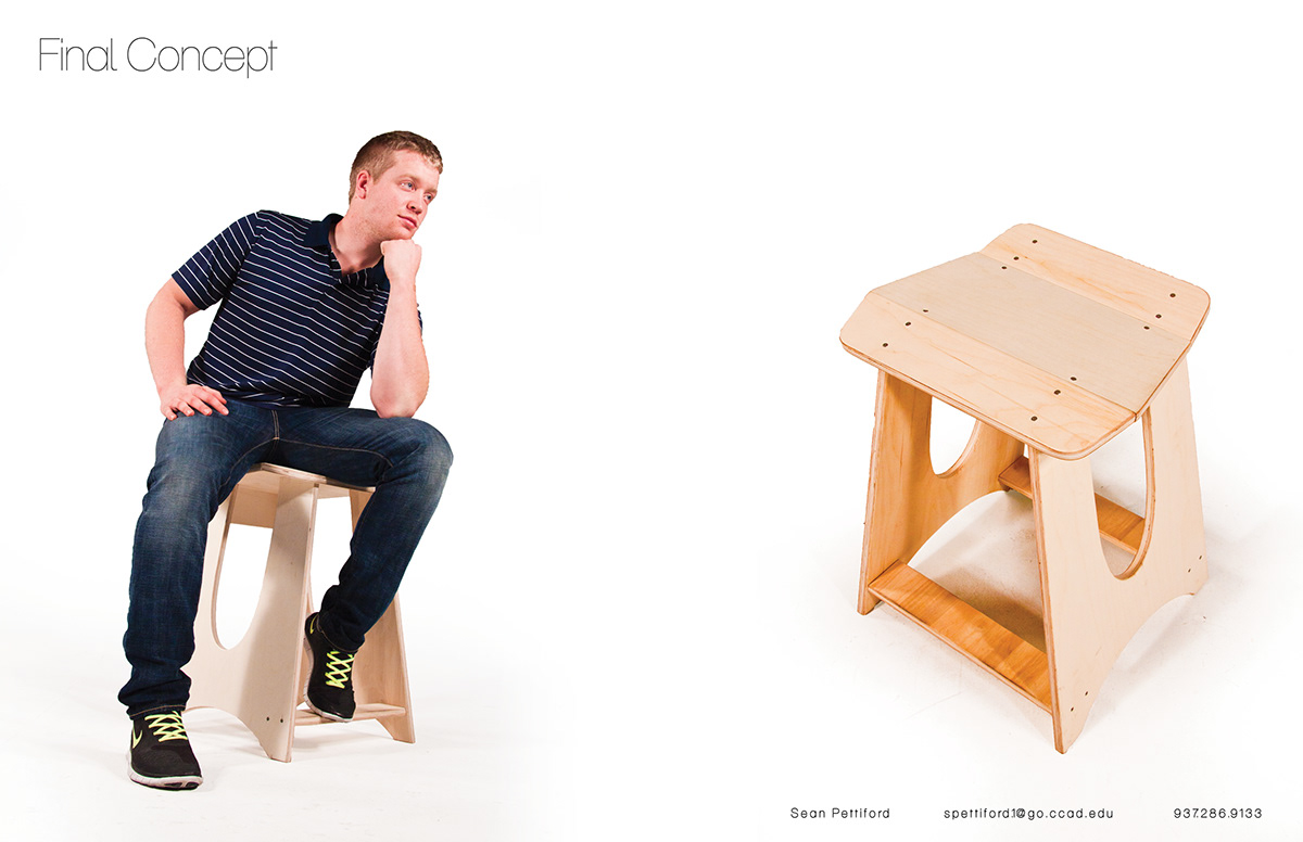 furniture chair stool wood