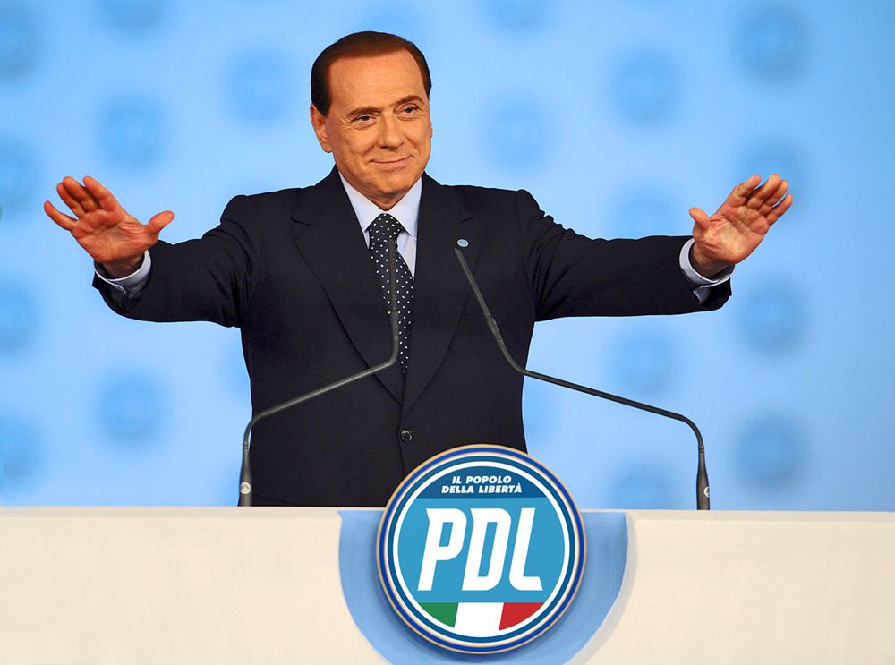 berlusconi italia Politica elezioni monti bersani Grillo partito democratico redesign simboli voto