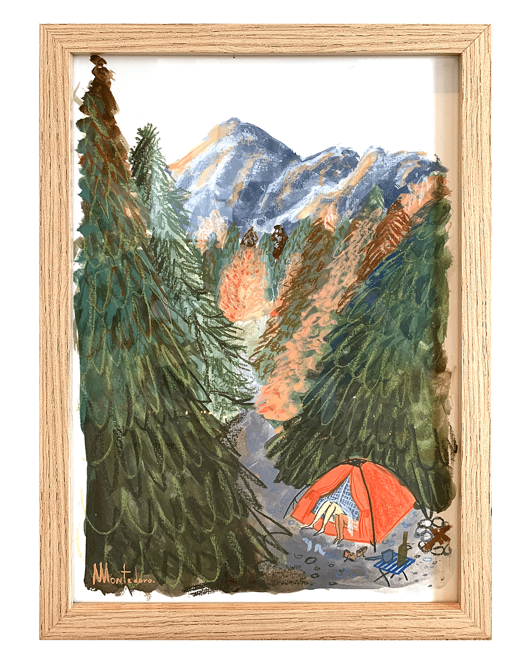 camping colours expo ILLUSTRATION  Illustrator kidlit kidlitart Lovers madrid mountains