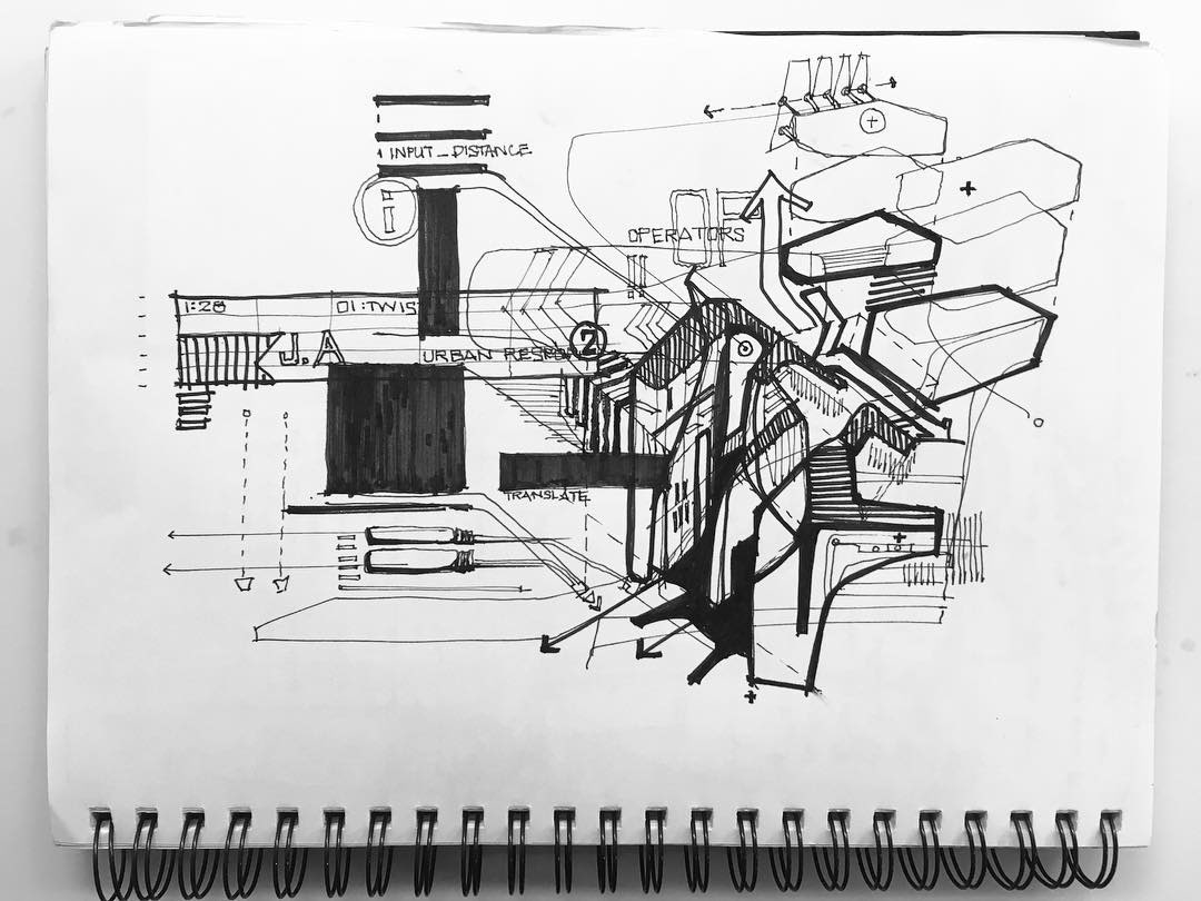 Utopian urbanism   speculative Drawing  Mapping sketching theory thesis manifesto designer