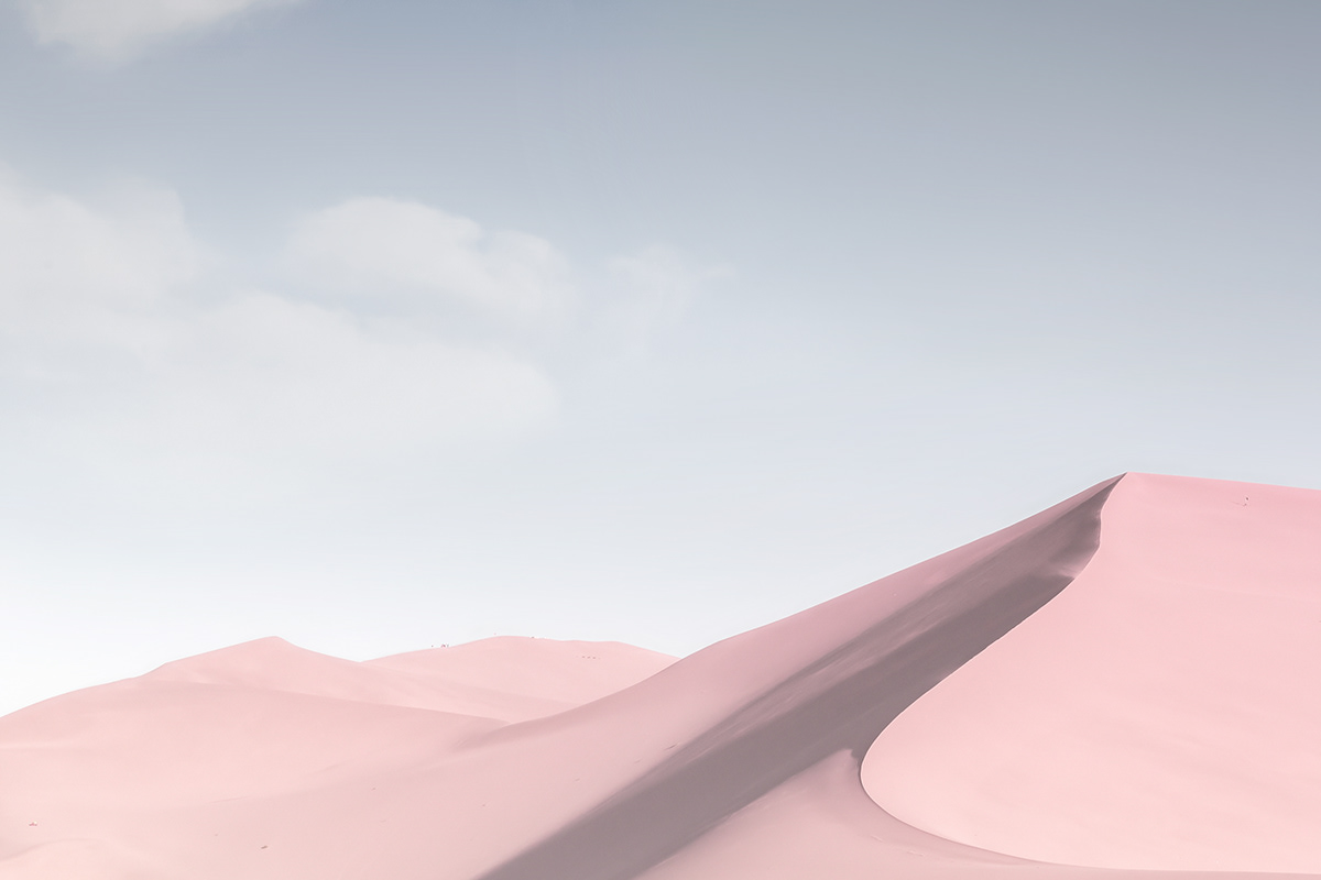powder desert 粉色沙漠