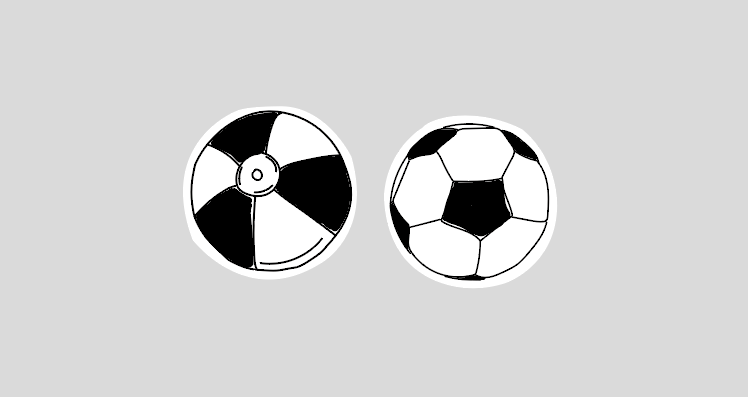 Image may contain: soccer, ball and football