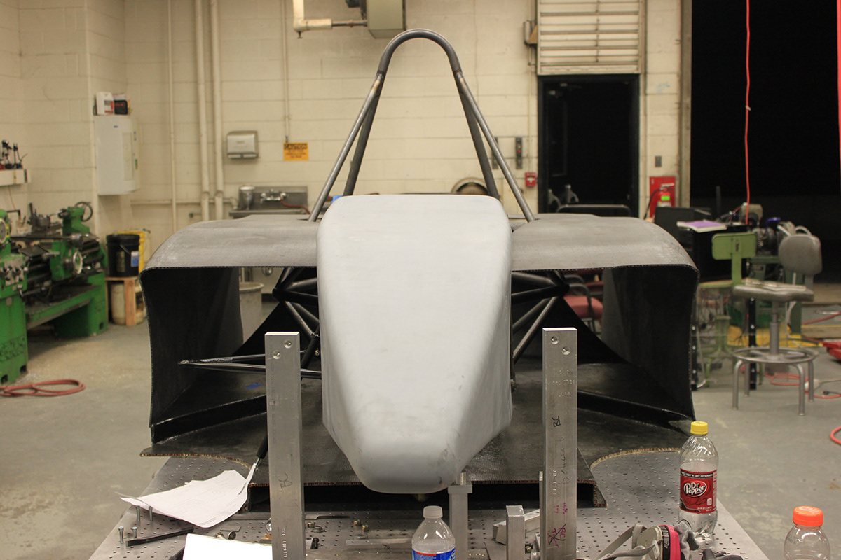 carbon fiber kevlar composites terps racing Racing Space  race Cars fomula sae vacuum