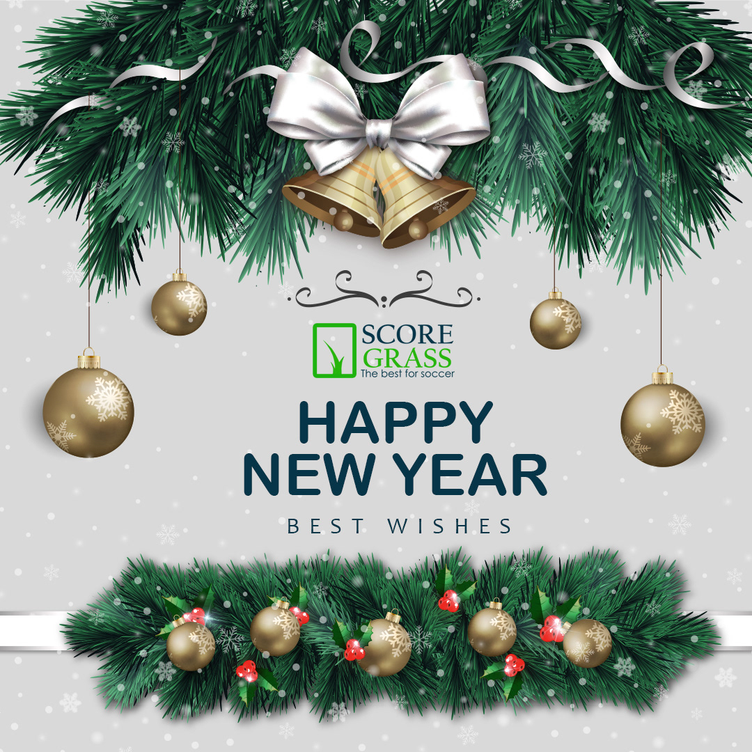 2022 design grass happy new year Merry Christmas new year